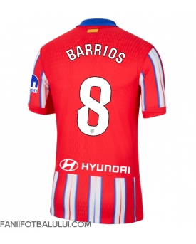 Atletico Madrid Pablo Barrios #8 Tricou Fotbal Replică 2024-25 Barbati Acasa